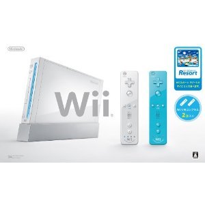 Wii本体(シロ) Wiiリモコンプラス2個 Wiiスポーツリゾート同梱